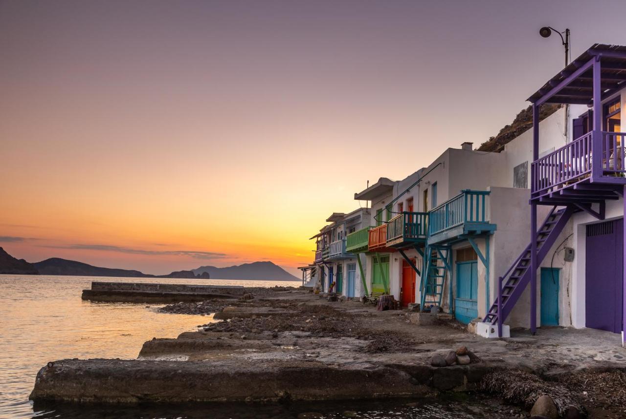 Вилла The Colourful Land Milos Klima  Экстерьер фото